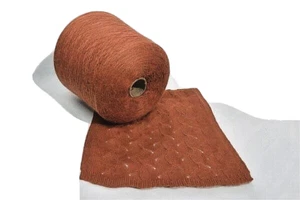 FINE AUTHENTIC SOFT ALPACA BLENDED CONE YARD. 1000 GRAMES. IND - Picture 1 of 5
