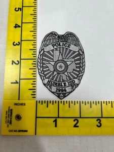 Humble Independent School District 1994 Police Texas TX Badge Patch - Picture 1 of 1