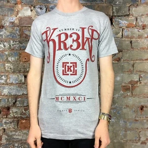Krew Currency Basic Printed Casual Kurzarm T-Shirt Neu in Rot - Größe: S - Bild 1 von 1