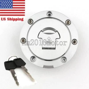 Fuel Gas Cap Cover Key For Honda CBR600RR 2003-2014 CBR600F4 F4i 2001-2006 US - Bild 1 von 8