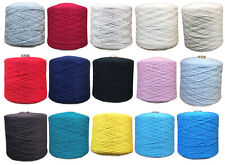 500g 4ply Cone 100% Acrylic Robin Wool Yarn 500g Hand or Machine Knitting