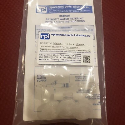 DENTSPLY Cavitron Retrofit Water Filter Kit BOBCAT® Pro - G130 RPI#DSK001