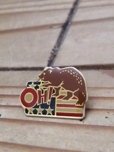 Pin's Pins PIN Enamel 1 Pays Drapeau USA OH "MARMOTTE"  - Picture 1 of 3