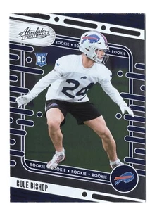 Cole Bishop 2024 Panini Absolute Football #157 Buffalo Bills Rookie RC - Bild 1 von 2