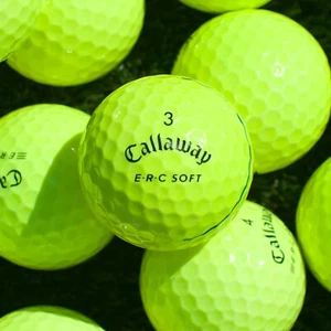 24 Callaway ERC gelb gebrauchte Golfbälle fast neuwertig 5A/4A Qualität - KOSTENLOSER VERSAND - Bild 1 von 5