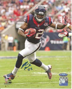 KESHAWN MARTIN Texans 8X10 Autographed Photo with Tristar COA #7518147 - Picture 1 of 3