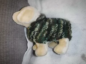 HANDGESTRICKTER ACRYL 6" HAUSTIER PULLOVER - CAMMY - NEU - Bild 1 von 4