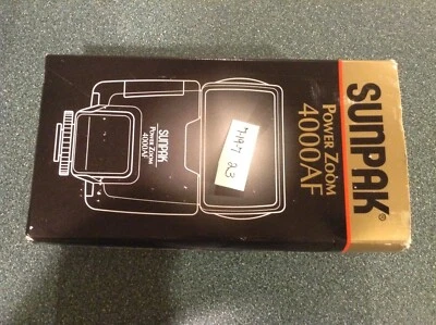 SUNPAK POWER ZOOM 4000AF FOR NIKON  - Image 1 of 3