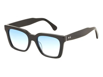 X-LAB Occhiali da sole Uomo Donna Acetato Polarizzati Mod Panarea Nero - Immagine 1 di 4