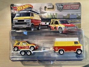 Hot wheels Team Transport MG Metro GR4 and Rally Hauler on Real Riders - Picture 1 of 10