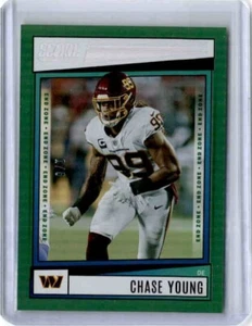 2022 Panini Score Chase Young End Zone Insert Card 1/6 Washington Commanders - Picture 1 of 2