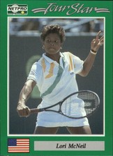 1991 NetPro Tour Stars #78 Lori McNeil Rookie
