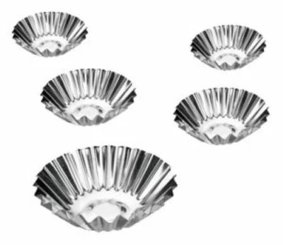 6 Stk Muffinformen Backformen Muffin Minimuffin Backen Формочки для кексов 9 cm - Bild 1 von 3