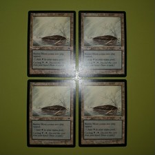 Barren Moor x4 Onslaught 4x Playset Magic the Gathering MTG