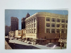 Postcard Texas Street Looking West El Paso Newberry Co Texas H336 - Picture 1 of 2