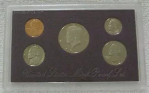 United States Mint Proof Set 1990 Five Coin Set - Picture 1 of 6