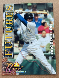 2001 Royal Rookies Card # 24 Jorge DeLeon - Boston Red Sox