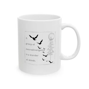 Keramikbecher, (11oz, 15oz) A Murder of Minds - Bild 1 von 5