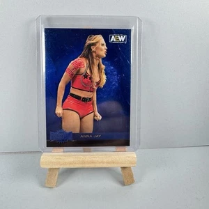 Anna Jay 2022 Upper Deck Skybox AEW Metal Universe Blue Spectrum 119 High Series - Bild 1 von 2