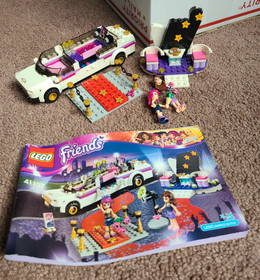 LEGO Friends Pop-Star Limo Set 41107 - Mostly Complete with Instructions