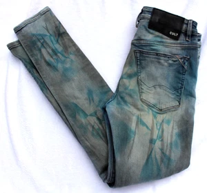 Cult of Individuality Herren Punk Stretch Super Skinny Jeans 32x32 Distressed - Bild 1 von 19