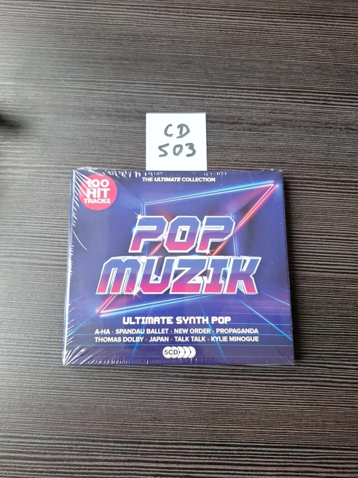 Pop Muzik: Ultimate Synth-Pop Anthems by Various Artists (CD, 2019) 5 CD Set - Bild 1 von 2