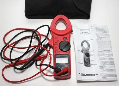 Multímetro digital modelo elétrico comercial HDSA500 DIGISNAP braçadeira com bolsa - Imagem 1 de 4