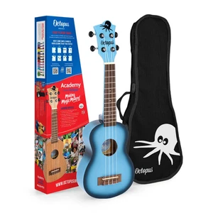 Octopus Academy Soprano Ukulele - with FREE Wooden Ukulele Stand worth £14.99 - Picture 1 of 6
