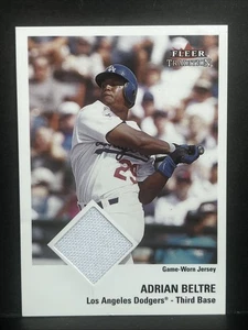 2003 Fleer Tradition Game Used Jersey Adrian Beltre - Picture 1 of 3