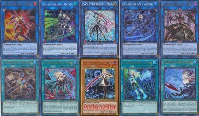 Yugioh Sky Striker Deck - Ace = Zero Mobilize Engage! Linkage! Lemnisgate! Raye - Image 1 of 4