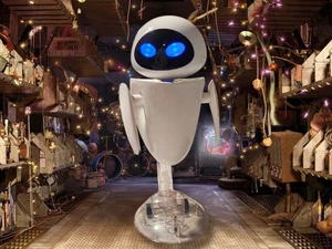 Figura de 11" 2014 Disney Pixar WALL·E Thinkway Toys Interactive EVE (luces/sonido) - Imagen 1 de 12