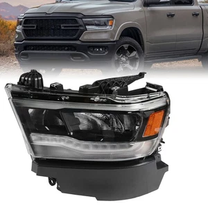 Driver For 2019-2023 Dodge RAM 1500 Full LED DRL Reflector Headlight Headlamp LH - Picture 1 of 15