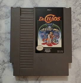 Dr. Chaos (Nintendo Entertainment System, NES, 1988) Cartridge Tested