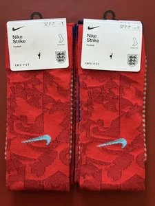 2 PAIRS England Nike Strike Adult Football Knee High Socks UK 8-11 EUR 42-46 - Picture 1 of 3