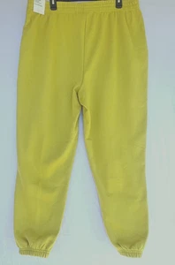 Pantaloni Calia donna 2XL giallo verde tutti i giorni pile joggers felpa lounge - Foto 1 di 6