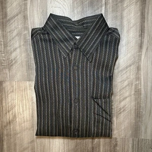Jhane Barnes Vintage Made in Italy Langarm Button Down - Medium - Bild 1 von 8