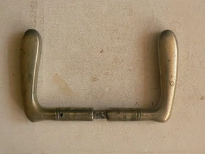alte Türgarnitur,Türdrücker,Türklinke,Klinke,Messing,Patina,alt,alt,gebraucht - Bild 1 von 19