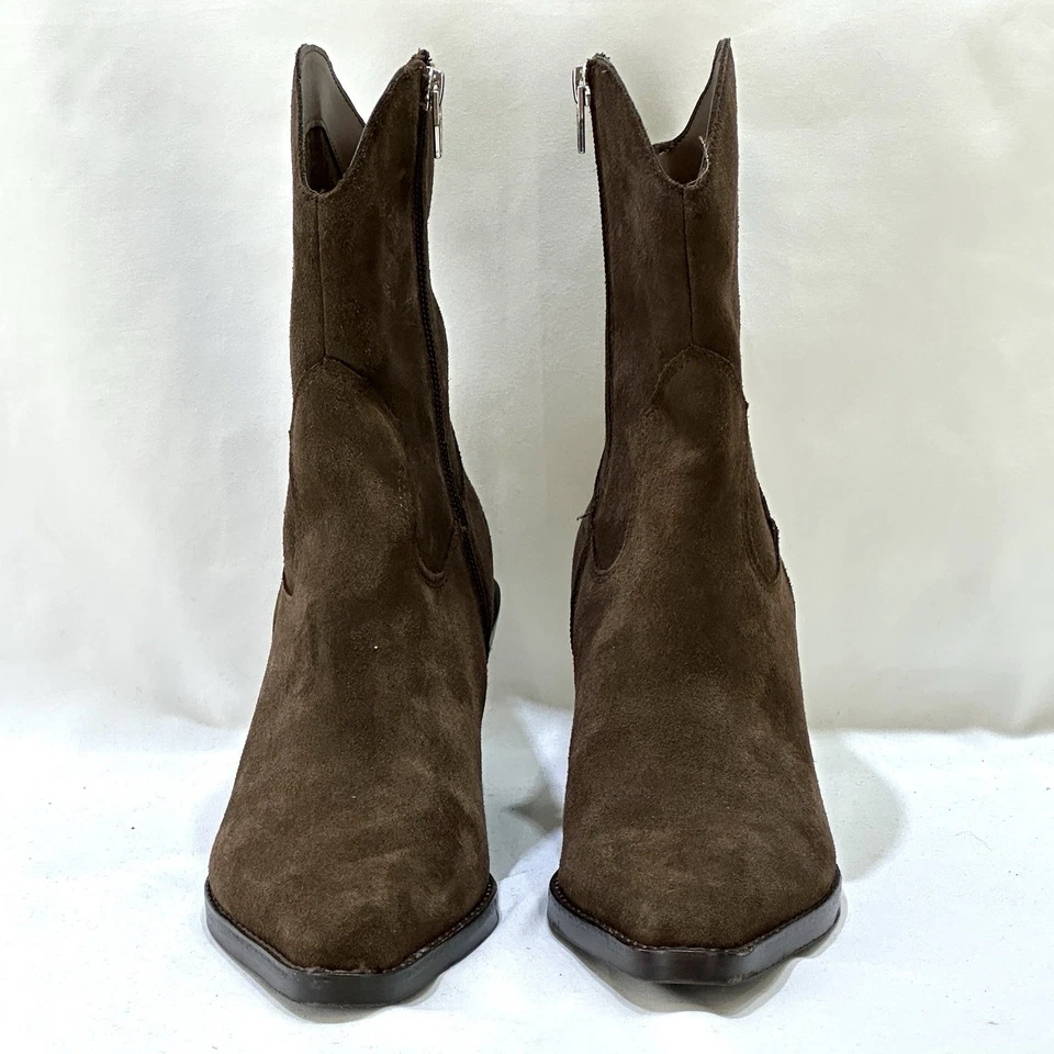 Dolce Vita Valory Dark Chocolate Brown Suede Boots SZ 7 - Image 1 of 4