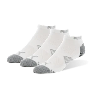 Puma Essential Low Cut 3 Pack Bright White Socks Women 6-9 - Picture 1 of 2