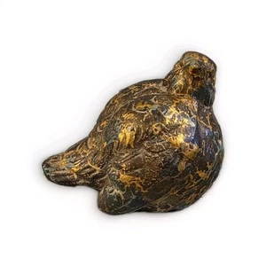 Vogel Figur Metall / Bronze ca. 11 cm hoch - Bild 1 von 8