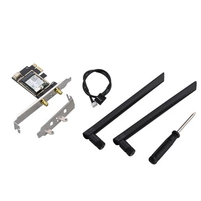 Wifi Bluetooth Card Wireless Adapter AX210 5.3 PC TRI- Band  2.4G+5.8G+6G 6E - Image 1 of 4