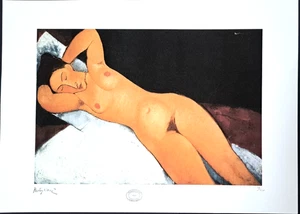 Amedeo Modigliani - Reproduktion Lithografie - 70x50 cm Nr. 38/250 - Picture 1 of 3