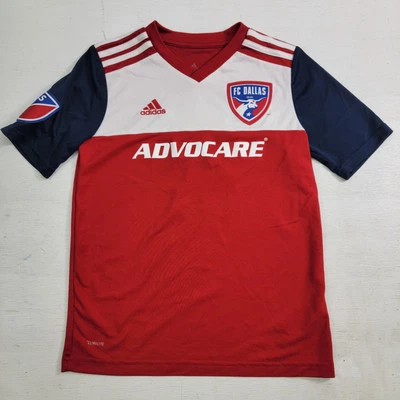 Camiseta de fútbol local Adidas FC Dallas 2018-19 #2 niños jóvenes talla M (10/12) Foto 1 de 4