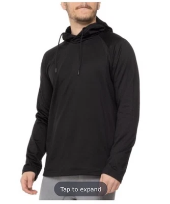 Sudadera con capucha restauradora Gaiam negra calce ajustado talla M $54 para hombre nueva con etiquetas Foto 1 de 4