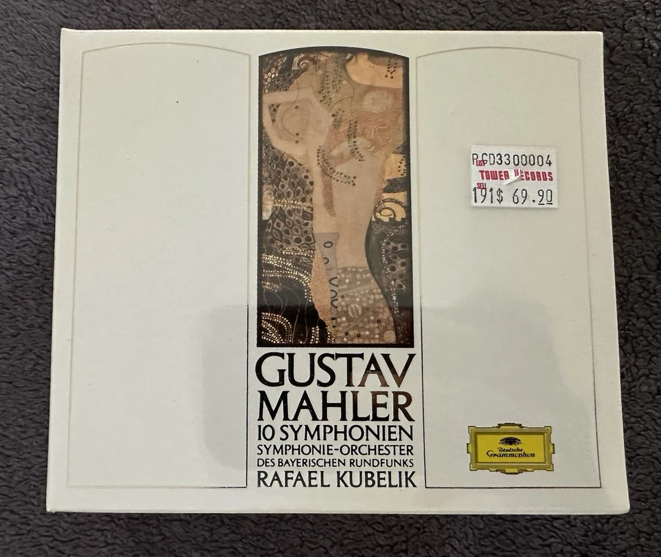 Gustav Mahler: 10 Symphonien (CD, Sep-1989, 10 Discs, Deutsche Grammophon)