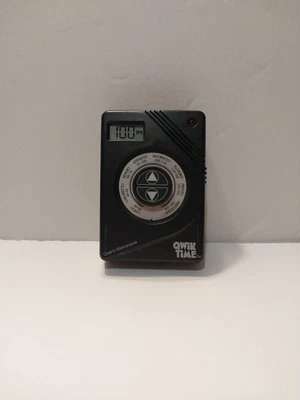 Metrónomos de cuarzo Quick Time 1995 con soporte y conector para auriculares probado/funcionando  Foto 1 de 4