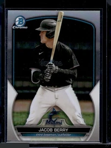 2023 Bowman Draft #BDC-19 Jacob Berry Chrome Refractor - Picture 1 of 2