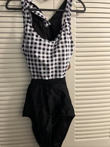 Womens Molybell High-Waisted Cutout Monokini-One Piece Swimsuit NWT Sz M - Picture 1 of 6