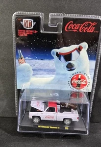 M2 Machines Coca Cola 1973 Chevrolet Cheyenne 10, Pink Tinted Paint - Picture 1 of 5