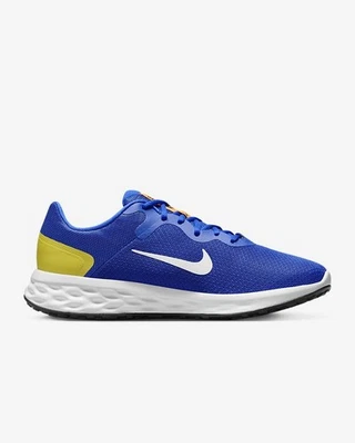 Nike Revolution 6 NN Running Shoe Mens 11 Racer Blue/White Yellow DC3728-404 - Image 1 of 4